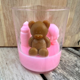 Teddy Bear Candle for Baby...