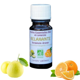 huile essentielle relaxante bio orange bergamote