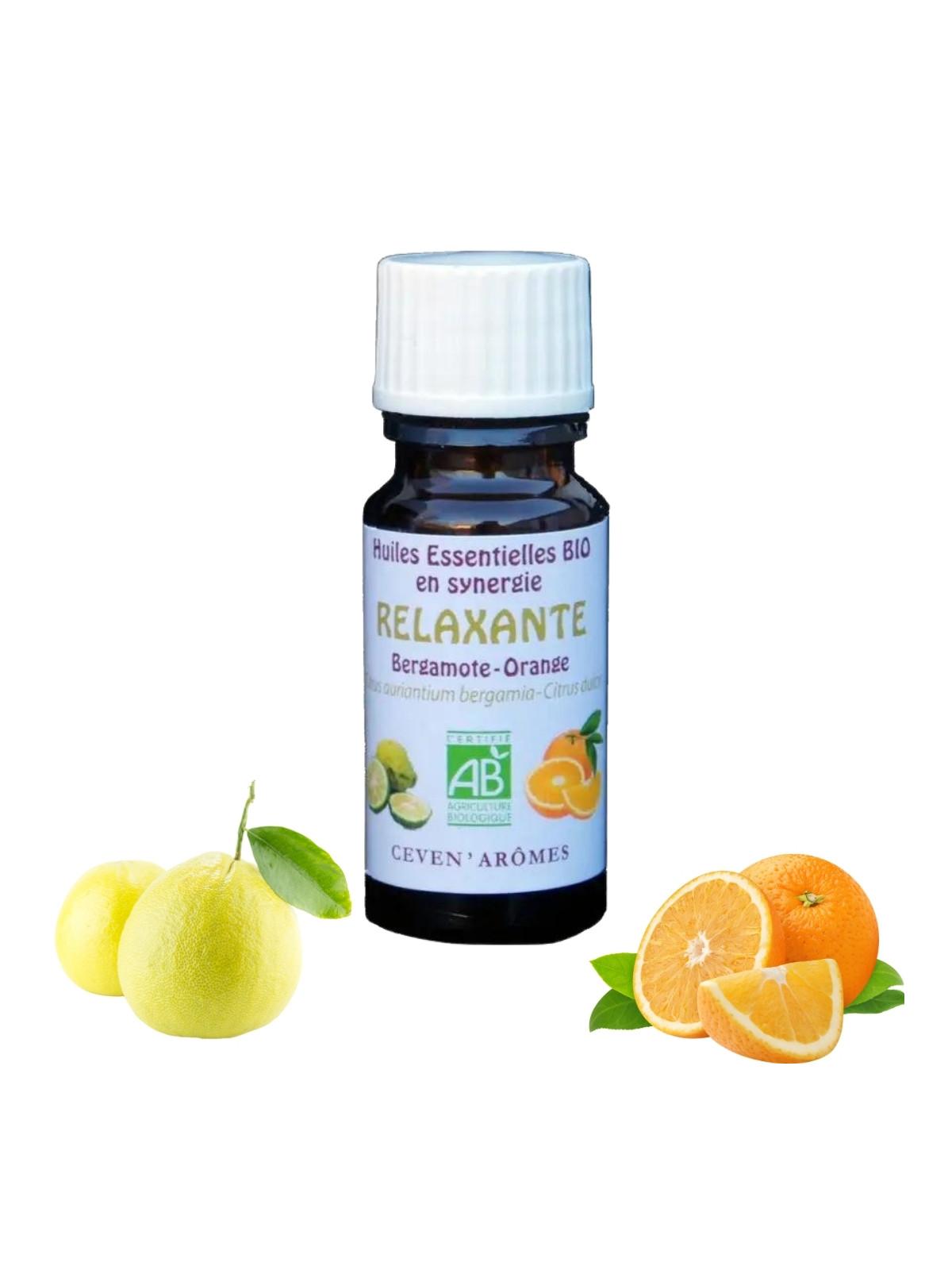 huile essentielle relaxante bio orange bergamote