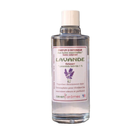 recharge 50ml de parfum aux huiles essentielles de lavande de Provence