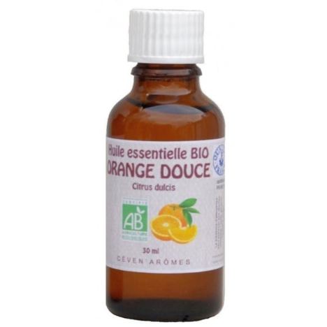 huile essentielle bio d'orange douce