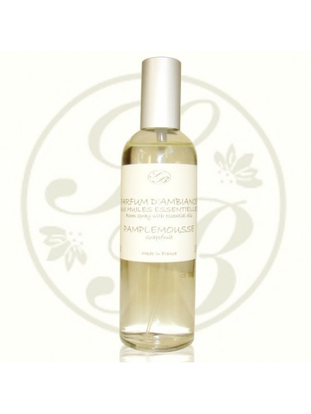 Parfum d'ambiance aux Huiles Essentielles de pamplemousse - 100 ml - Savonnerie de Bormes