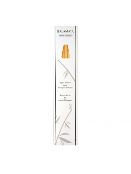 Rattan sticks for Balamata scented bouquet - 22 cm