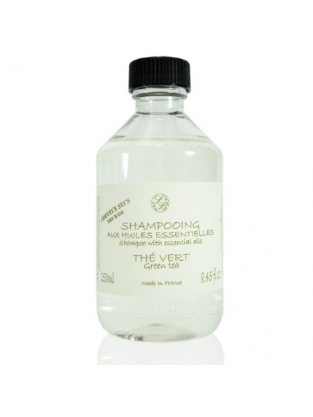 Shampooing aux HE - Thé Vert - 250 ml - Savonnerie de Bormes