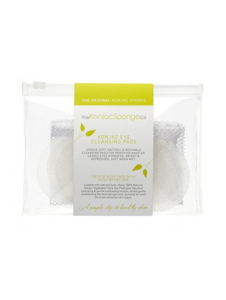 Disques Démaquillants Konjac pour les Yeux - KONJAC SPONGE COMPANY