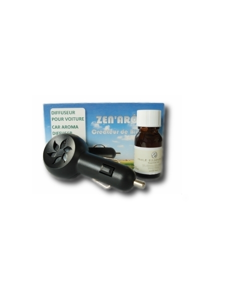 Lot diffuseur + huille essentielle pour voiture - Zen'Arôme