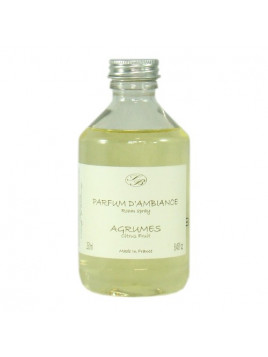 Recharge diffuseur de parfum - Agrumes - 250 ml - Savonnerie de Bormes