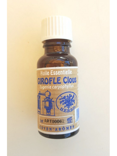 Essential oil of cloves (Clous de girofle) 20 ml– Céven’Arômes