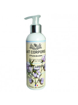 Body lotion with cotton oil...