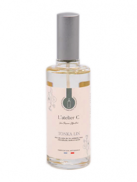 Spray d'ambiance Tonka & Lin - 100 ml - L'atelier C